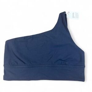 Lululemon Align Asymmetrical Bra Size 12 Navy
